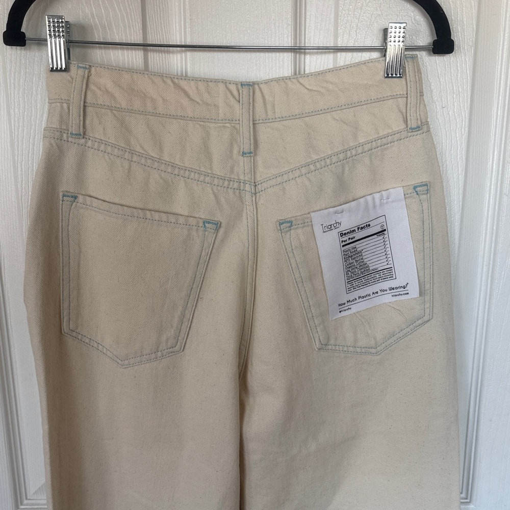 Cream Women's Jeans - Picture 8 of 9